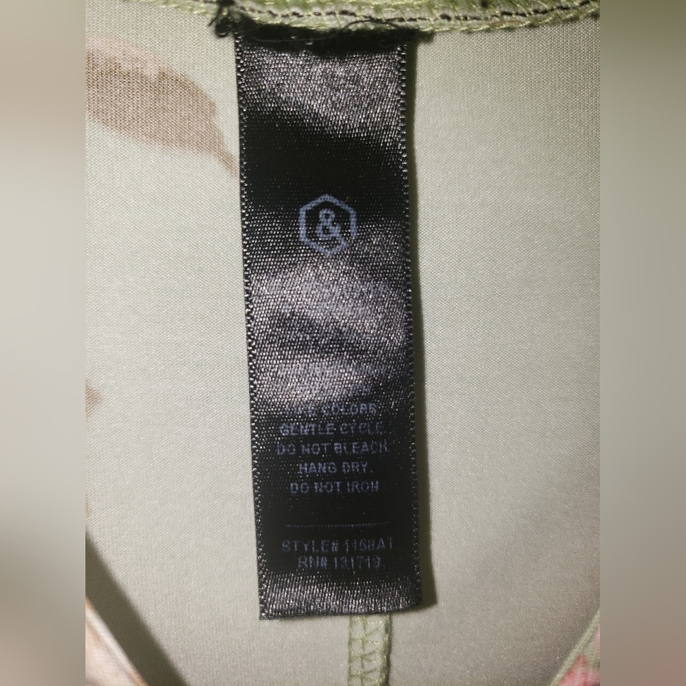 Women's Agnes & Dora Sage Green Tunic Tank - Picture 5 of 5